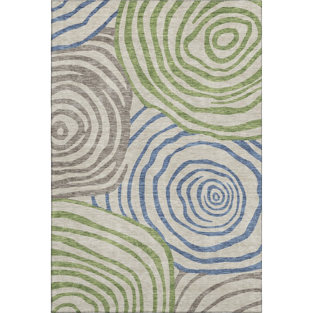 Premium Machine Washable Mayfield AMF765 Beige 9' x 12' Rug. Picture 1