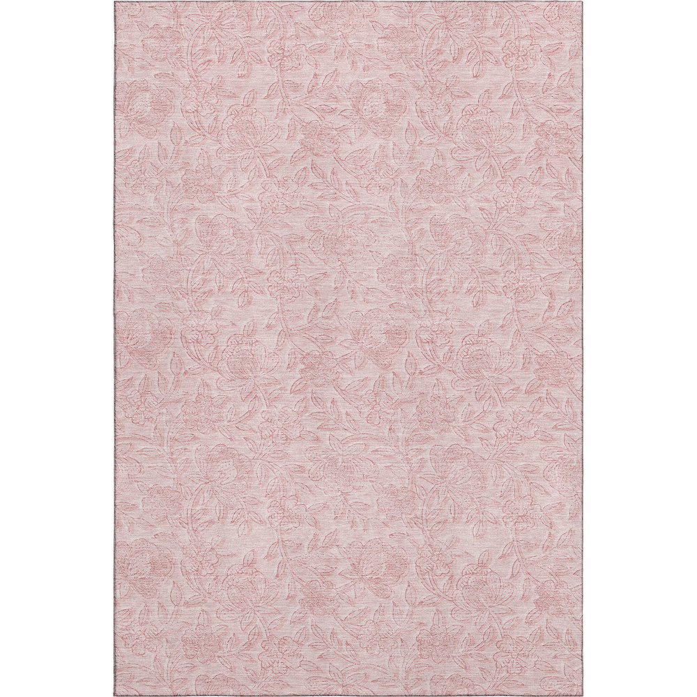 Premium Machine Washable Mayfield AMF782 Pink 9' x 12' Rug. Picture 1