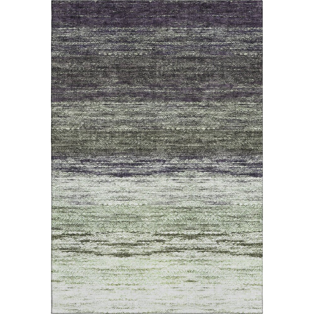 Premium Machine Washable Mayfield AMF786 Green 9' x 12' Rug. Picture 1