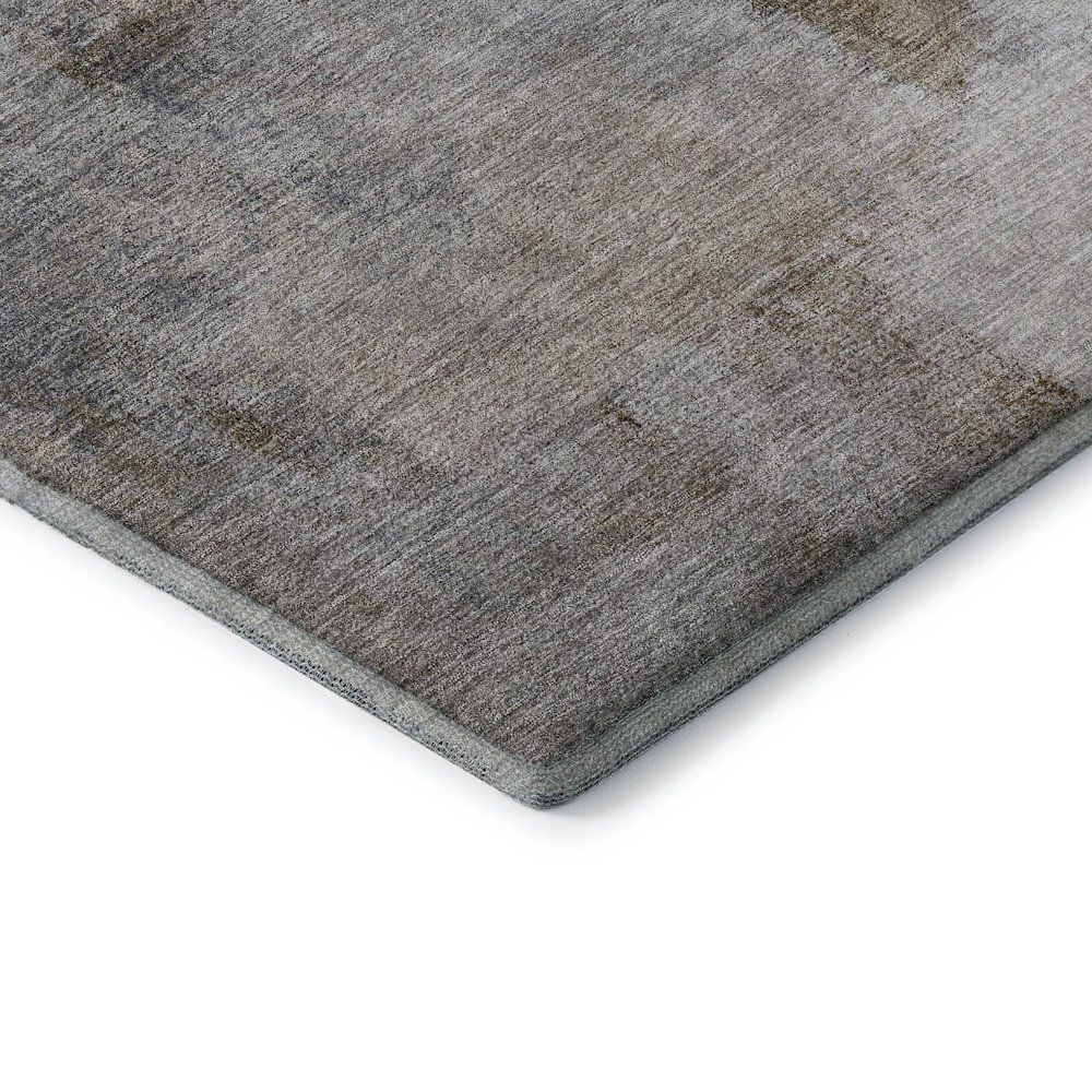 Premium Machine Washable Mayfield AMF787 Blue 5' x 7'6" Rug. Picture 3