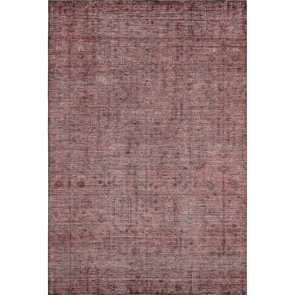 Premium Machine Washable Mayfield AMF790 Paprika 9' x 12' Rug. Picture 1