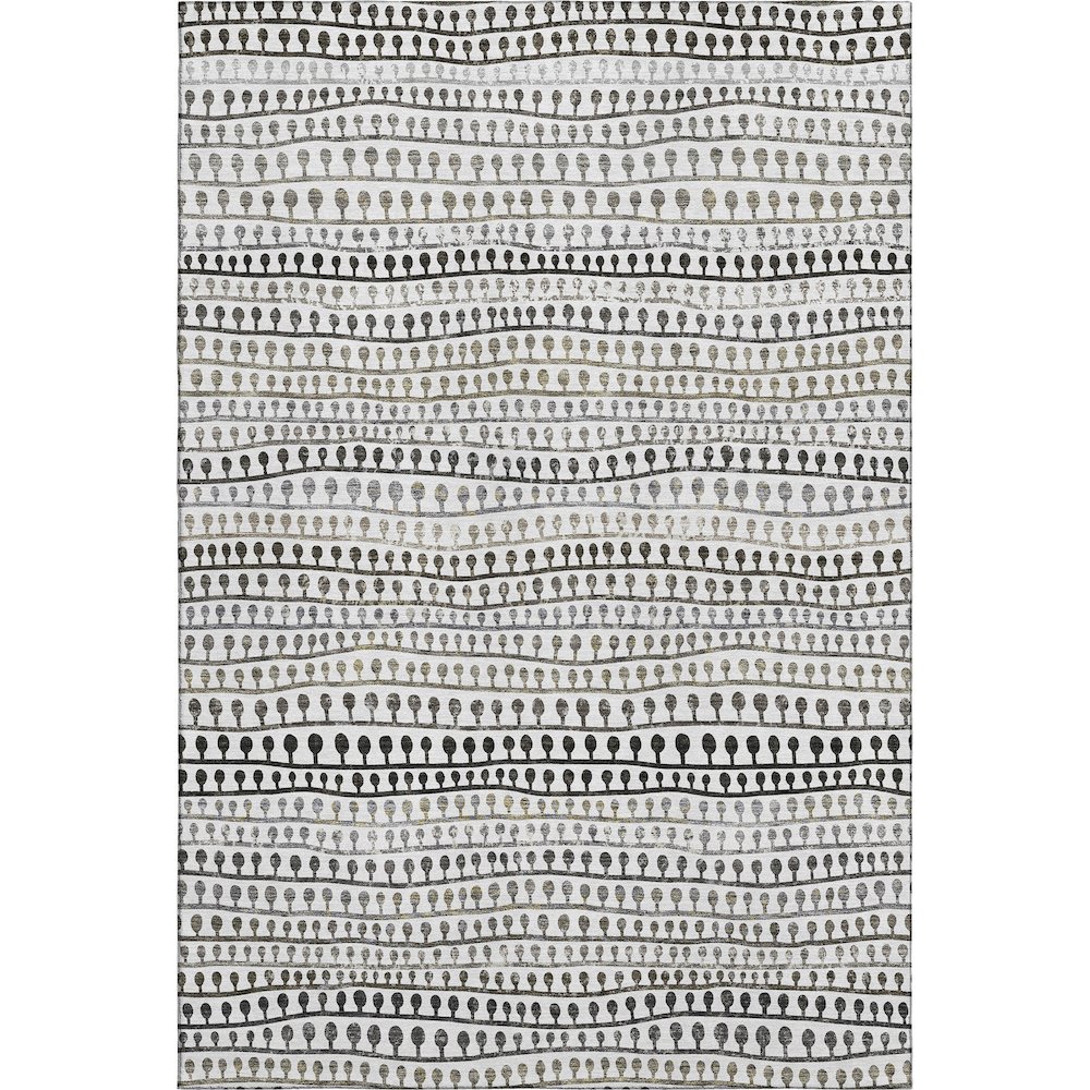 Premium Machine Washable Mayfield AMF823 Ivory 9' x 12' Rug. Picture 1