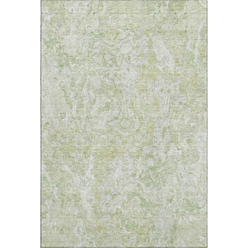 Premium Machine Washable Mayfield AMF829 Green 9' x 12' Rug. Picture 1