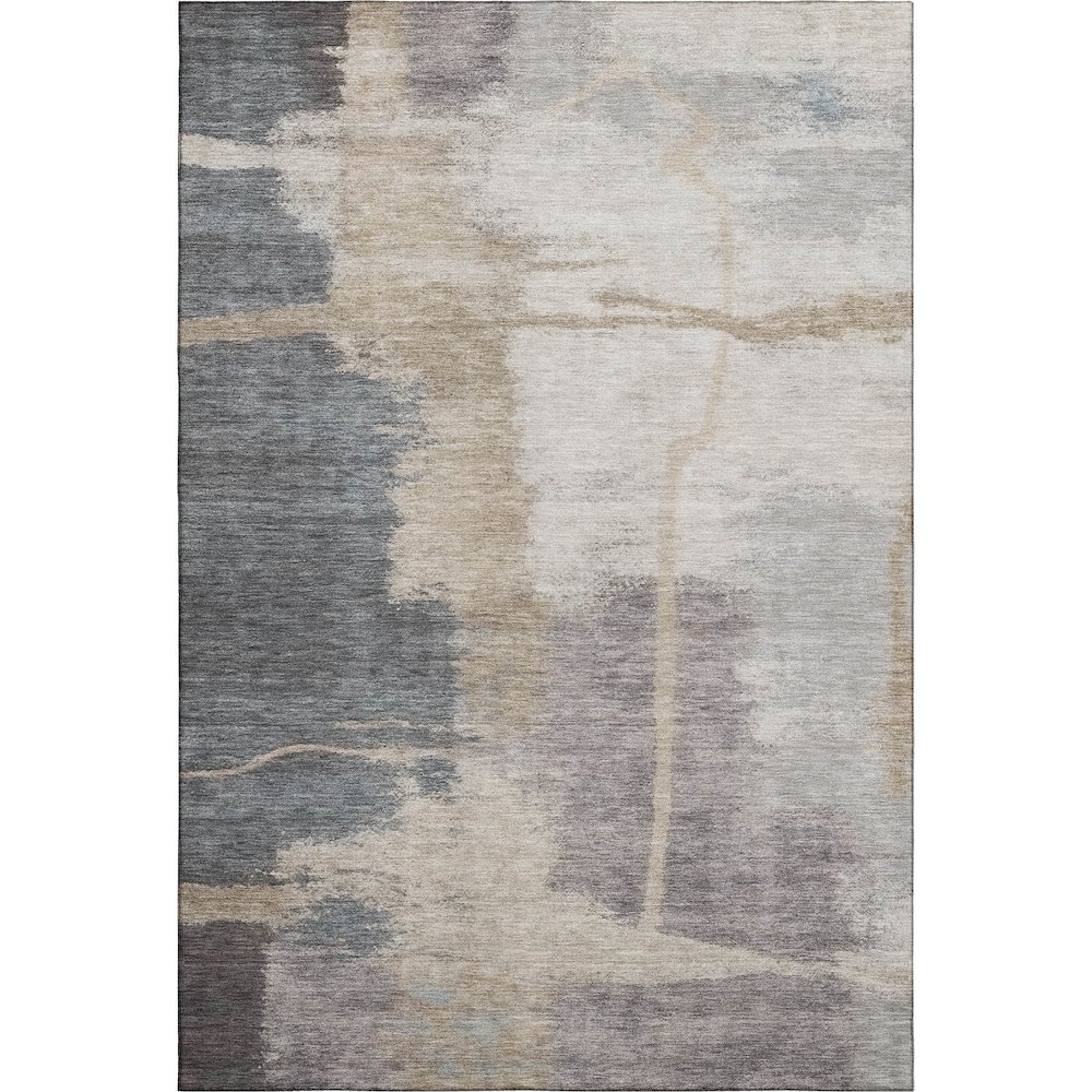 Premium Machine Washable Mayfield AMF831 Gray 9' x 12' Rug. Picture 1
