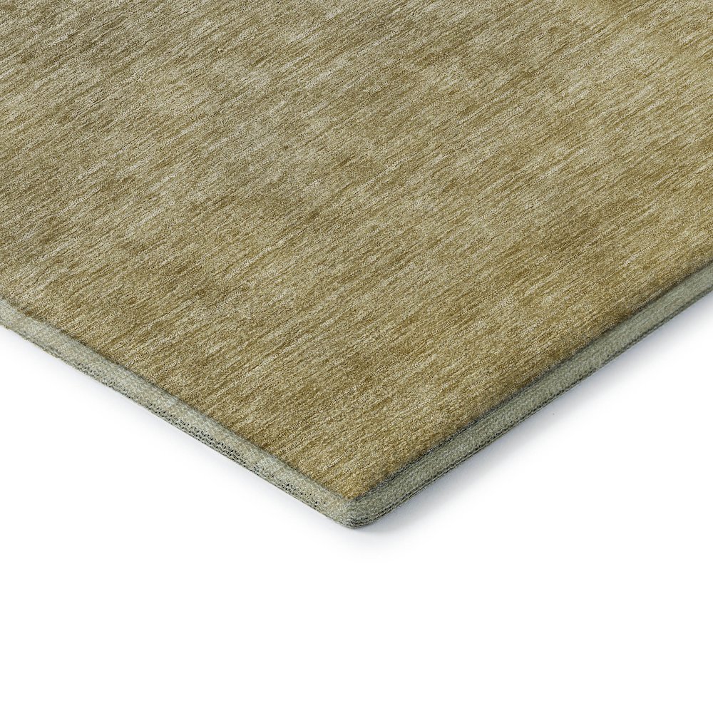 Premium Machine Washable Mayfield AMF833 Gold 5' x 7'6" Rug. Picture 3