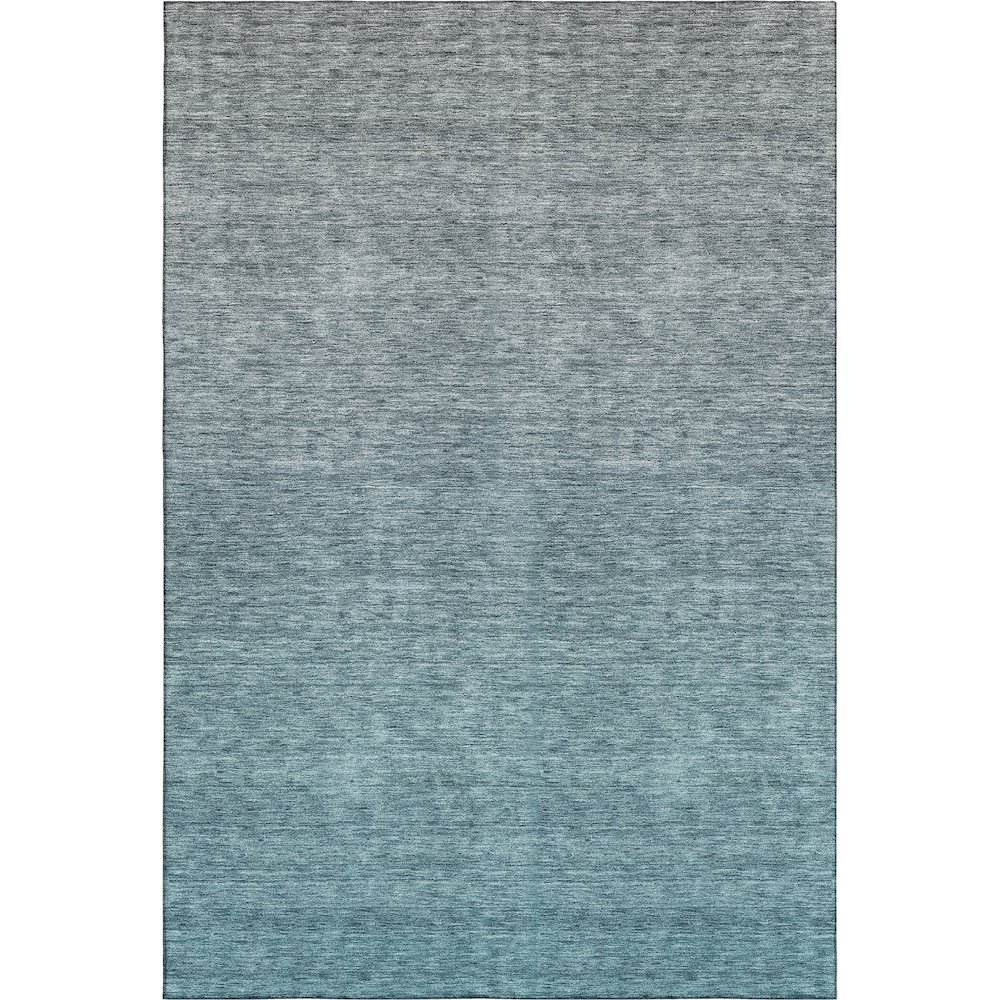 Premium Machine Washable Mayfield AMF833 Teal 9' x 12' Rug. Picture 1