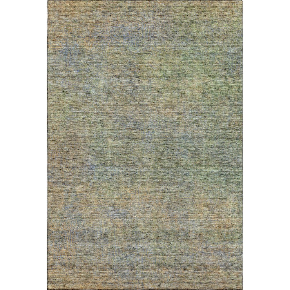 Premium Machine Washable Mayfield AMF843 Green 9' x 12' Rug. Picture 1