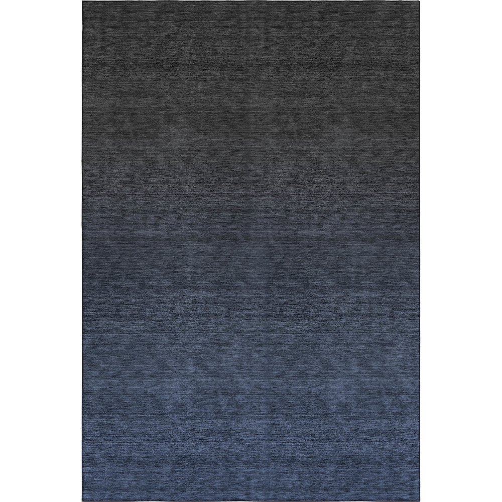 Premium Machine Washable Mayfield AMF844 Navy 9' x 12' Rug. Picture 1