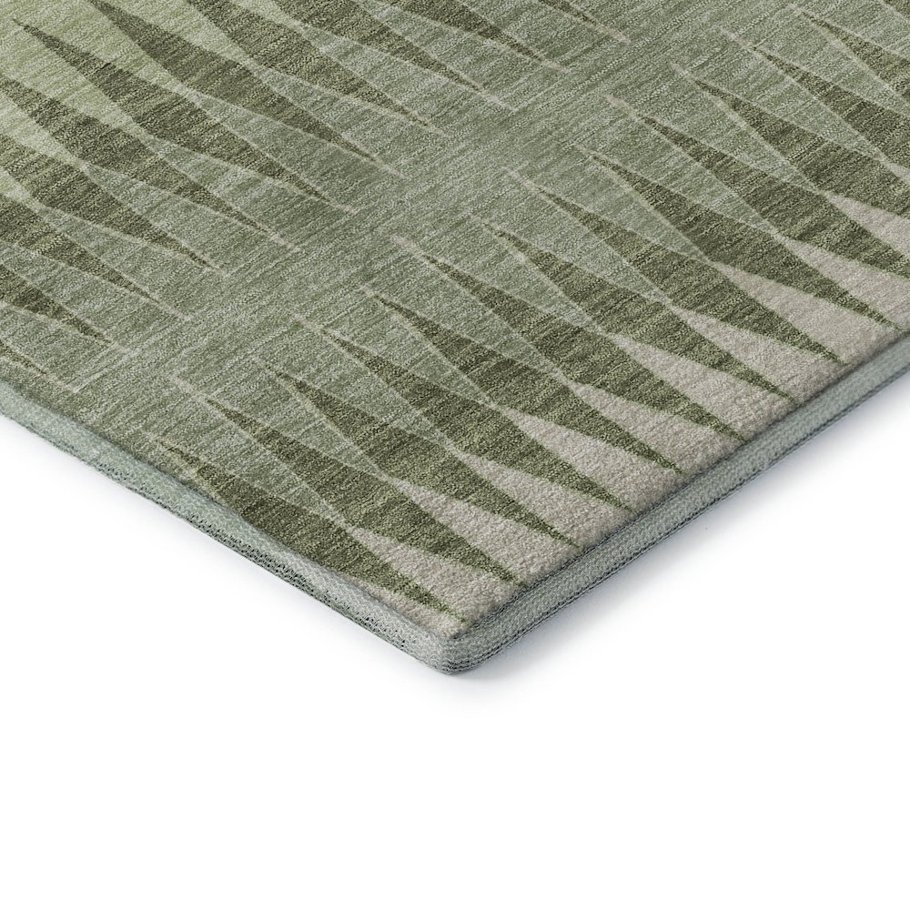 Premium Machine Washable Mayfield AMF867 Aloe 5' x 7'6" Rug. Picture 3