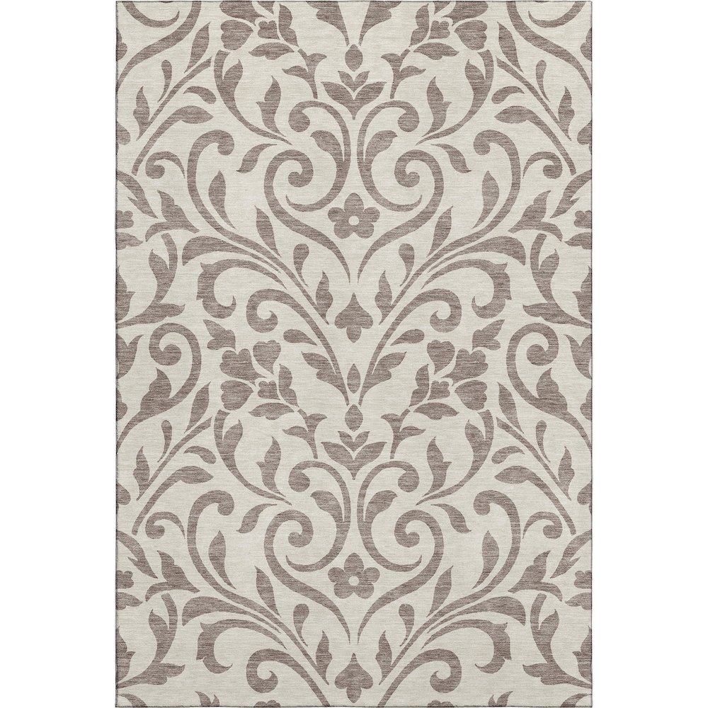 Premium Machine Washable Mayfield AMF875 Taupe 9' x 12' Rug. Picture 1