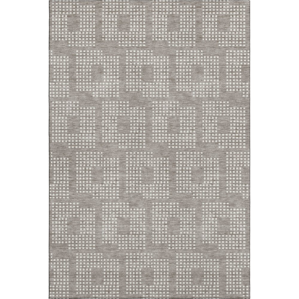 Premium Machine Washable Mayfield AMF890 Taupe 9' x 12' Rug. Picture 1