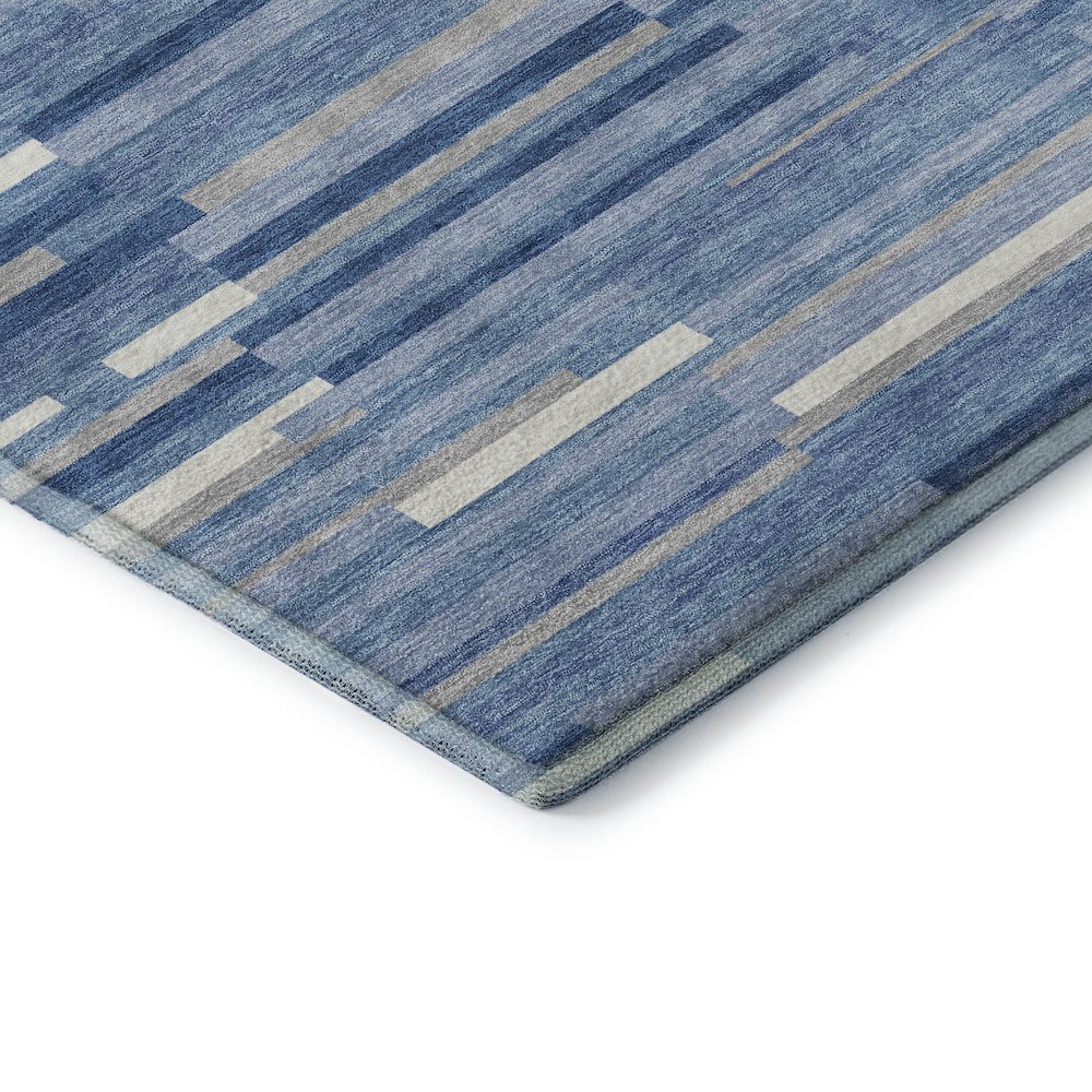 Premium Machine Washable Mayfield AMF894 Sky 5' x 7'6" Rug. Picture 3