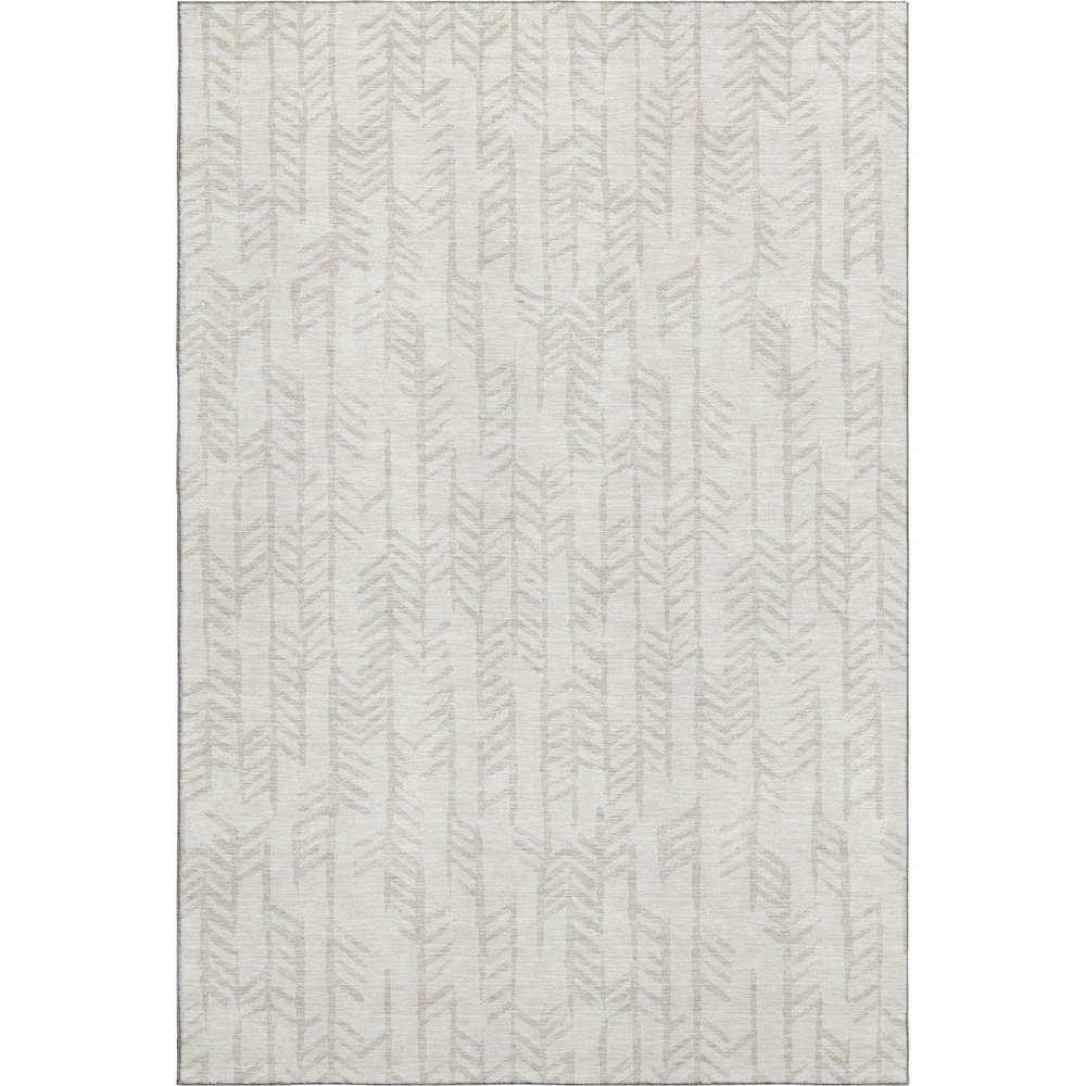Premium Machine Washable Mayfield AMF906 Ivory 9' x 12' Rug. Picture 1