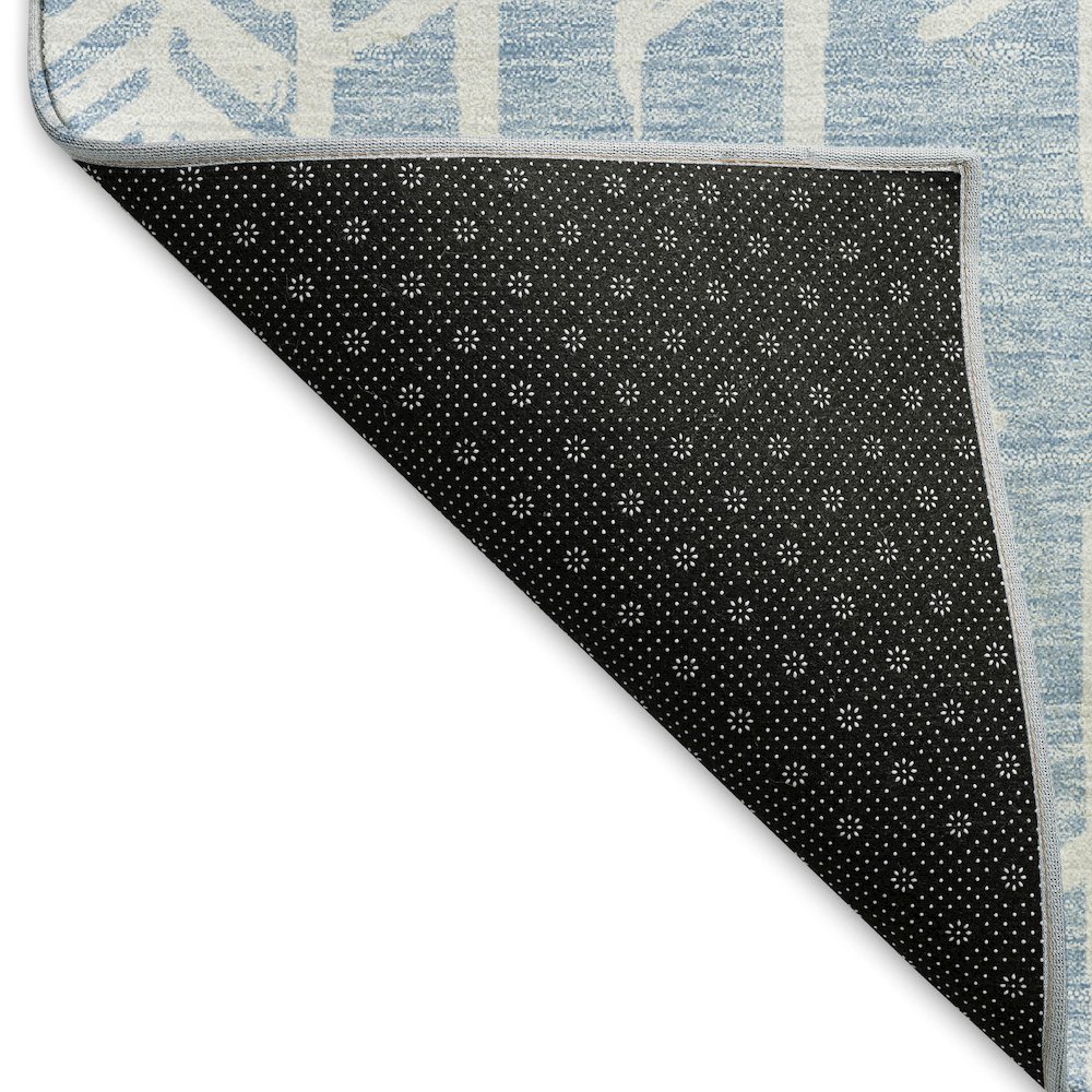 Premium Machine Washable Mayfield AMF906 Sky 5' x 7'6" Rug. Picture 2