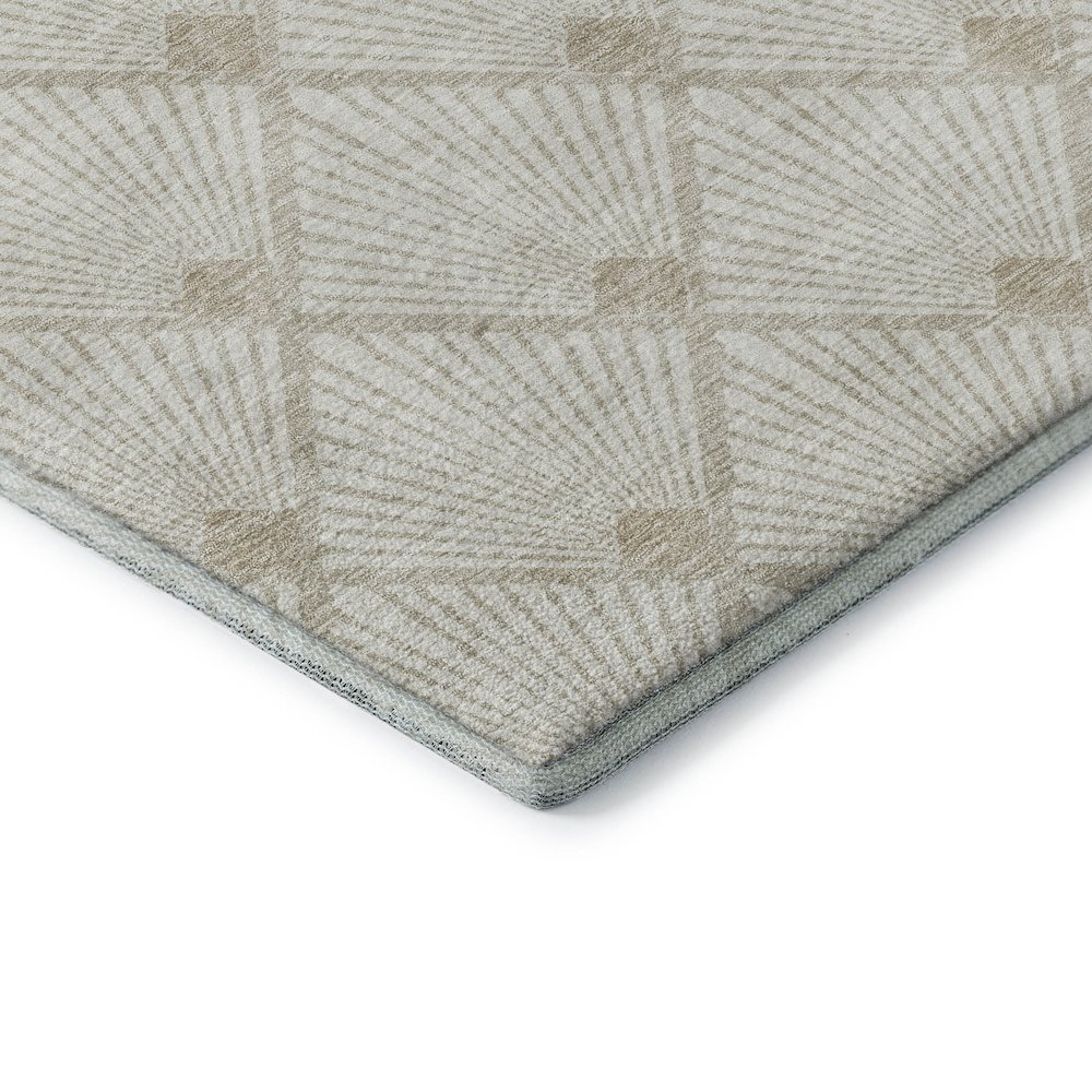 Premium Machine Washable Mayfield AMF914 Ivory 5' x 7'6" Rug. Picture 3
