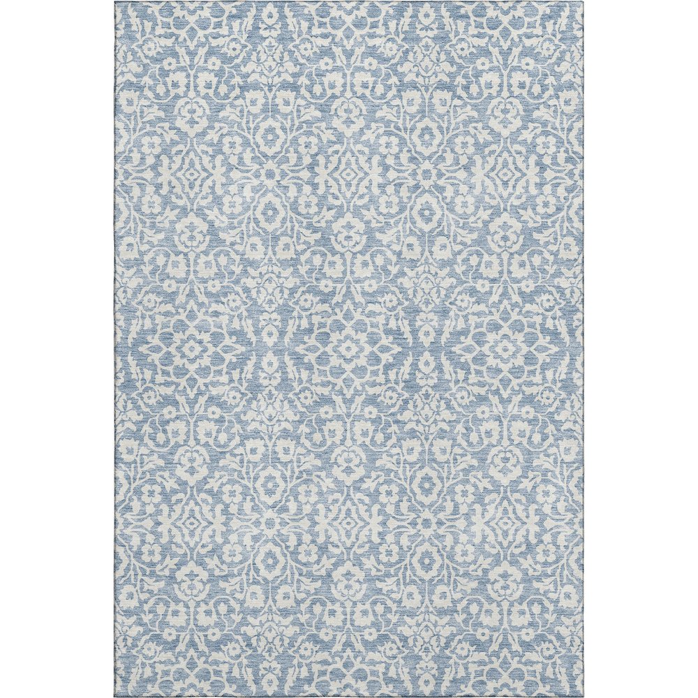 Premium Machine Washable Mayfield AMF920 Denim 9' x 12' Rug. Picture 1