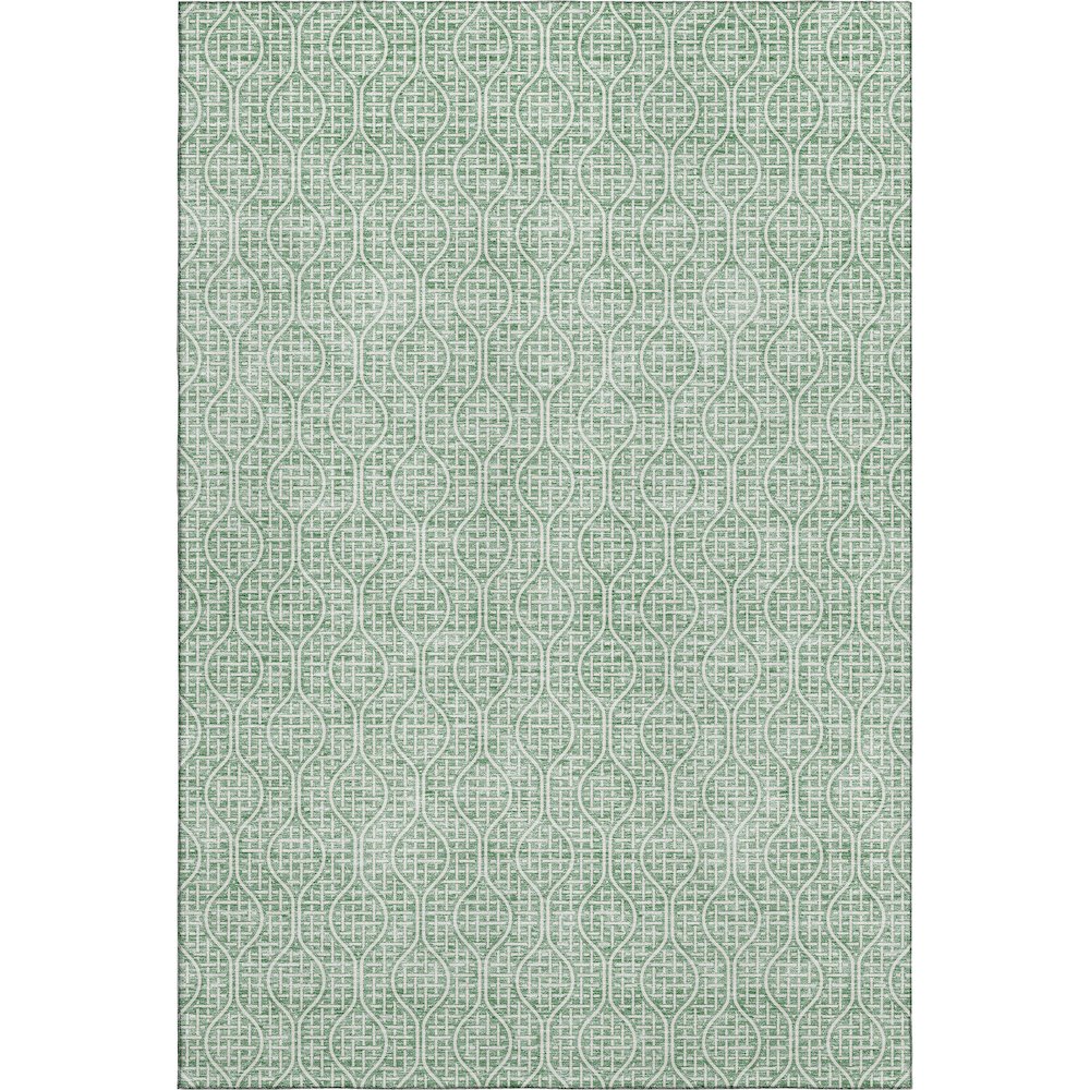 Premium Machine Washable Mayfield AMF926 Sage 9' x 12' Rug. Picture 1