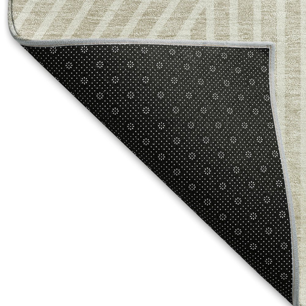 Premium Machine Washable Mayfield AMF937 Beige 5' x 7'6" Rug. Picture 2