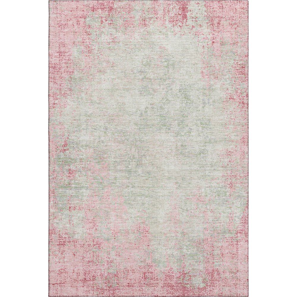 Premium Machine Washable Mayfield AMF940 Pink 9' x 12' Rug. Picture 1