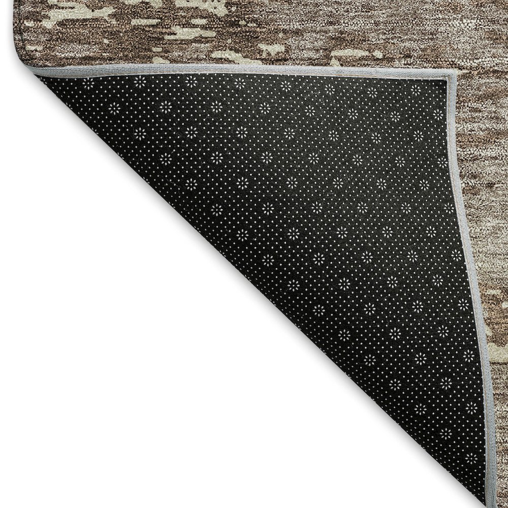 Premium Machine Washable Mayfield AMF946 Brown 5' x 7'6" Rug. Picture 2