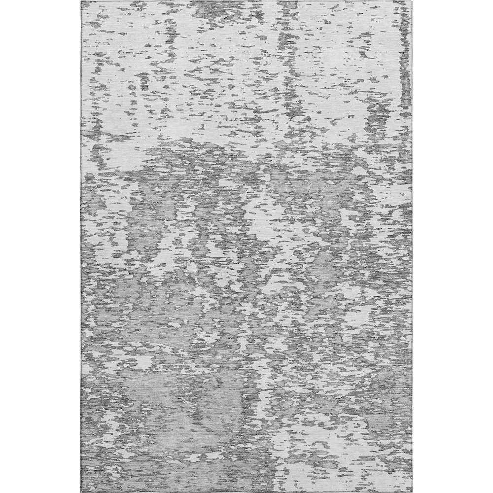 Premium Machine Washable Mayfield AMF946 Gray 9' x 12' Rug. Picture 1