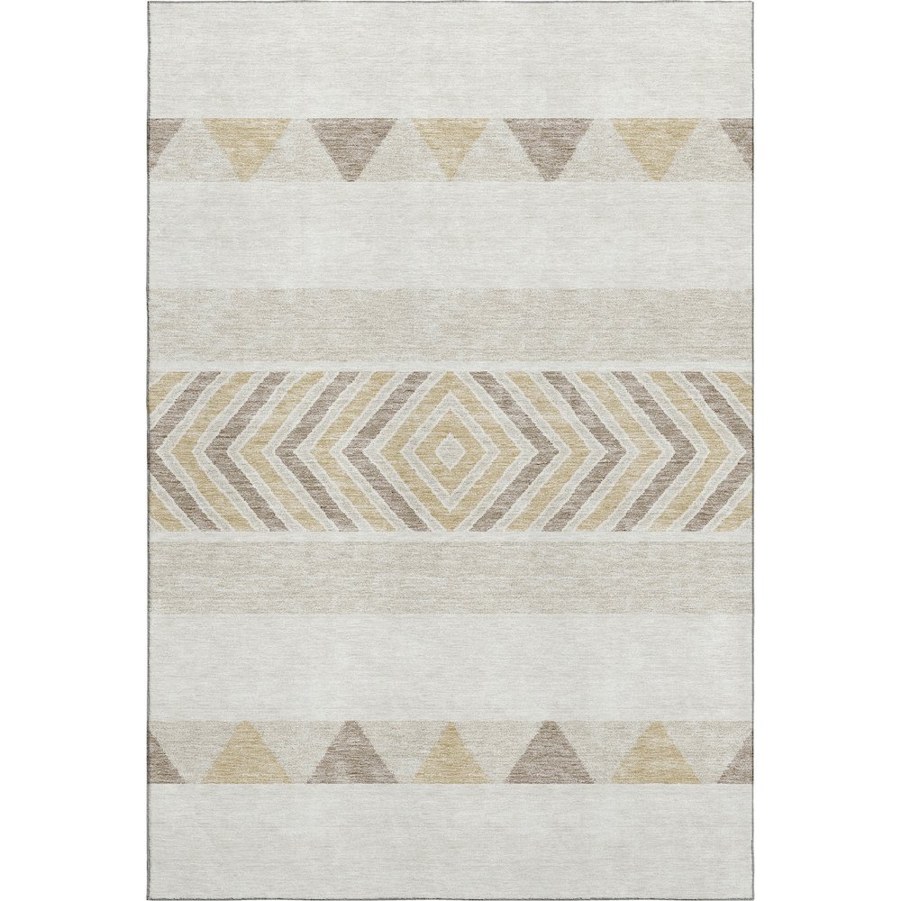 Premium Machine Washable Mayfield AMF965 Ivory 9' x 12' Rug. Picture 1