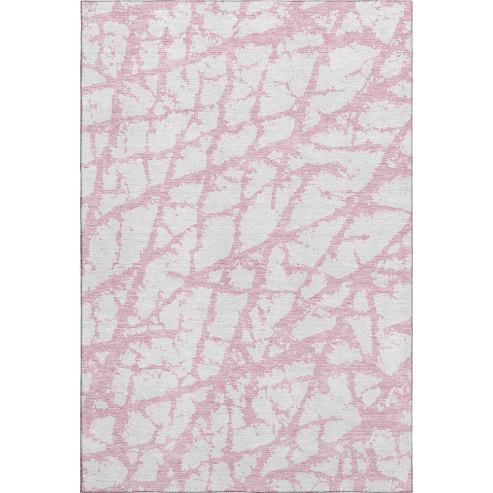 Premium Machine Washable Mayfield AMF972 Pink 9' x 12' Rug. Picture 1