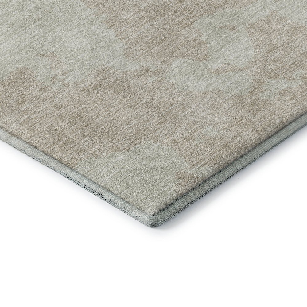 Premium Machine Washable Mayfield AMF975 Beige 5' x 7'6" Rug. Picture 3
