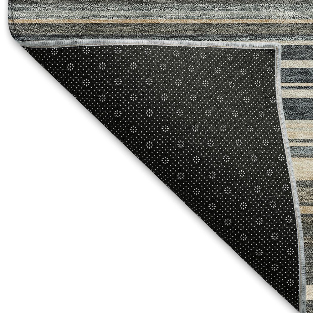 Premium Machine Washable Mayfield AMF979 Taupe 5' x 7'6" Rug. Picture 2