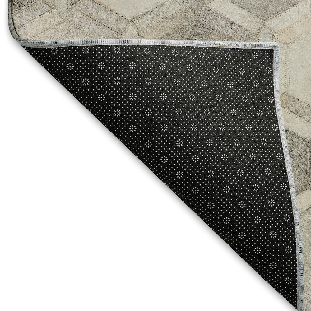Premium Machine Washable Mayfield  Gray 5' x 7'6" Rug. Picture 2