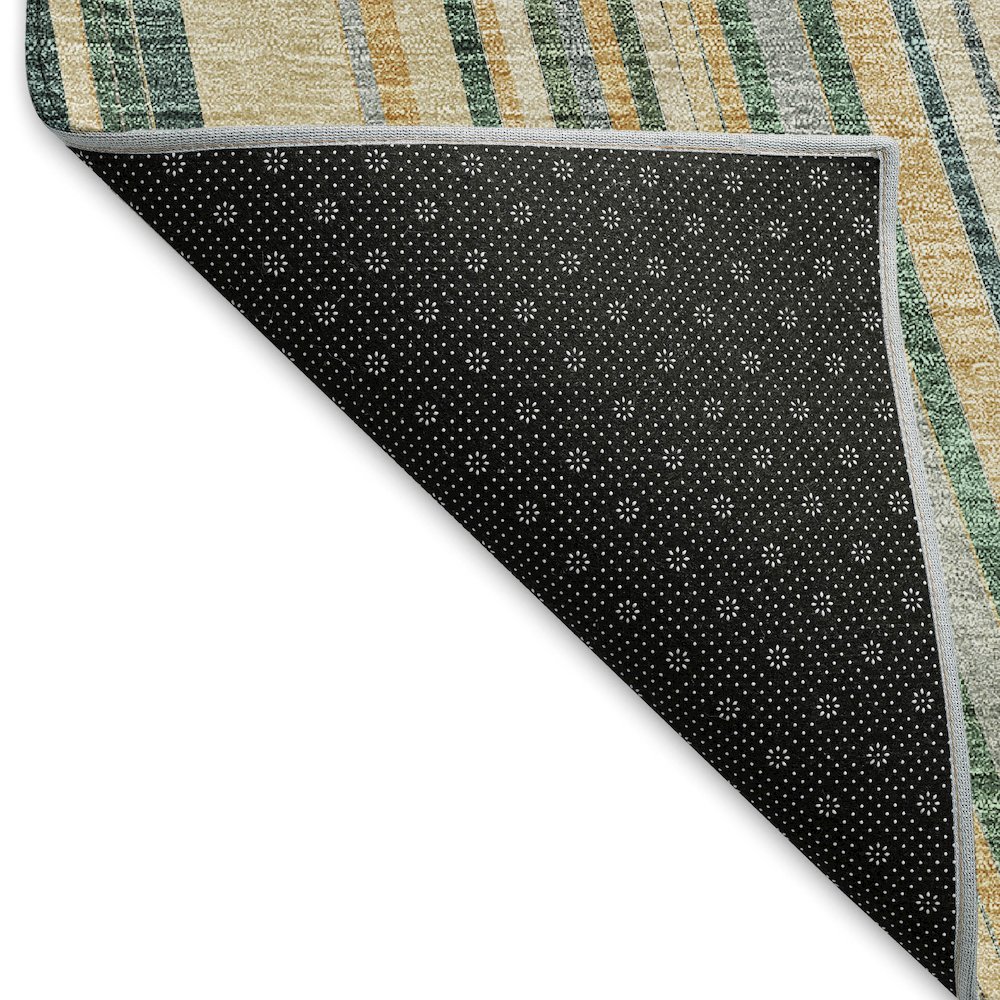 Premium Machine Washable Mayfield AMF981 Beige 5' x 7'6" Rug. Picture 2