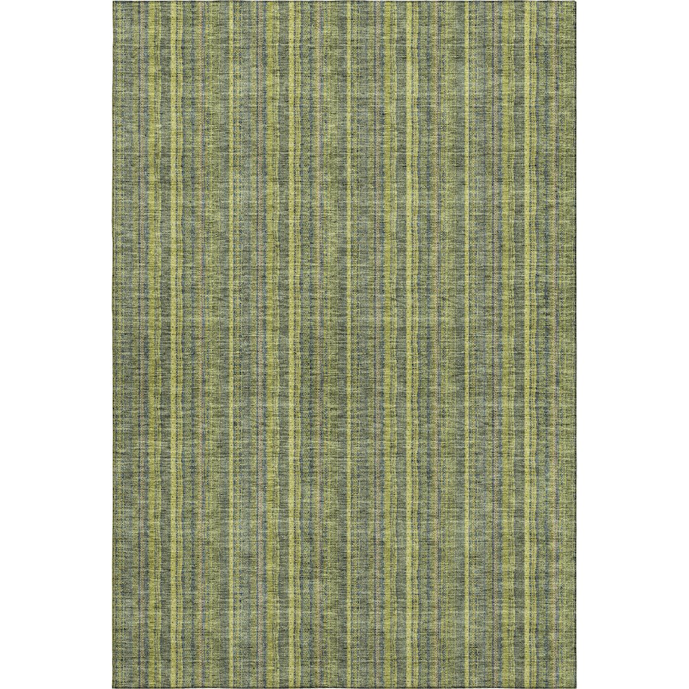 Premium Machine Washable Mayfield AMF982 Olive 9' x 12' Rug. Picture 1