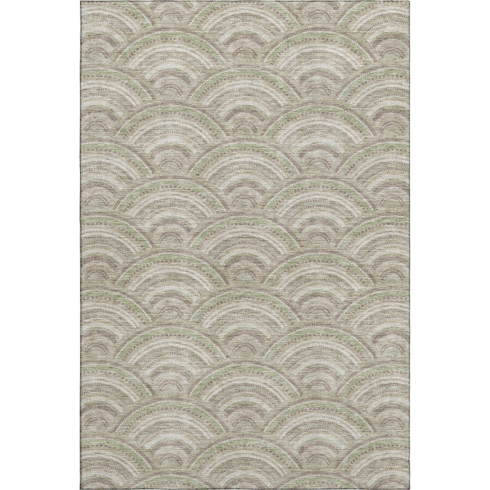 Premium Machine Washable Mayfield AMF984 Taupe 9' x 12' Rug. Picture 1