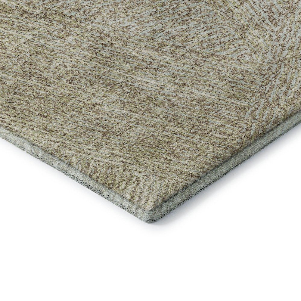 Premium Machine Washable Mayfield AMF991 Putty 5' x 7'6" Rug. Picture 3