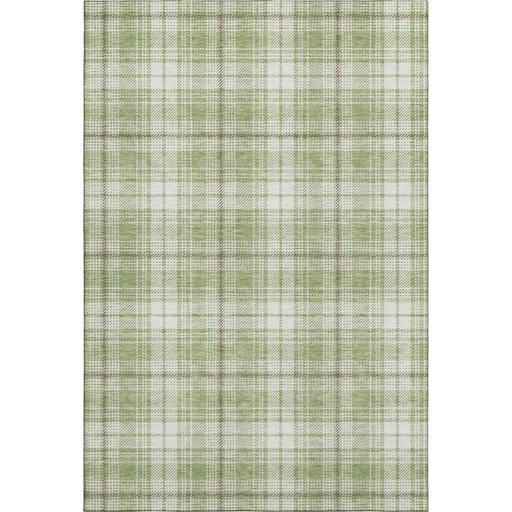 Premium Machine Washable Mayfield AMF993 Aloe 9' x 12' Rug. Picture 1