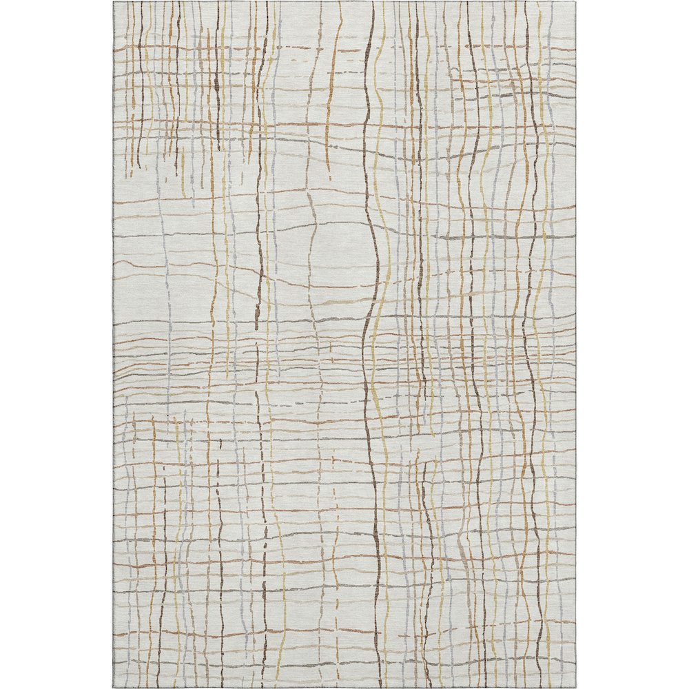 Premium Machine Washable Mayfield AMF998 Ivory 9' x 12' Rug. Picture 1