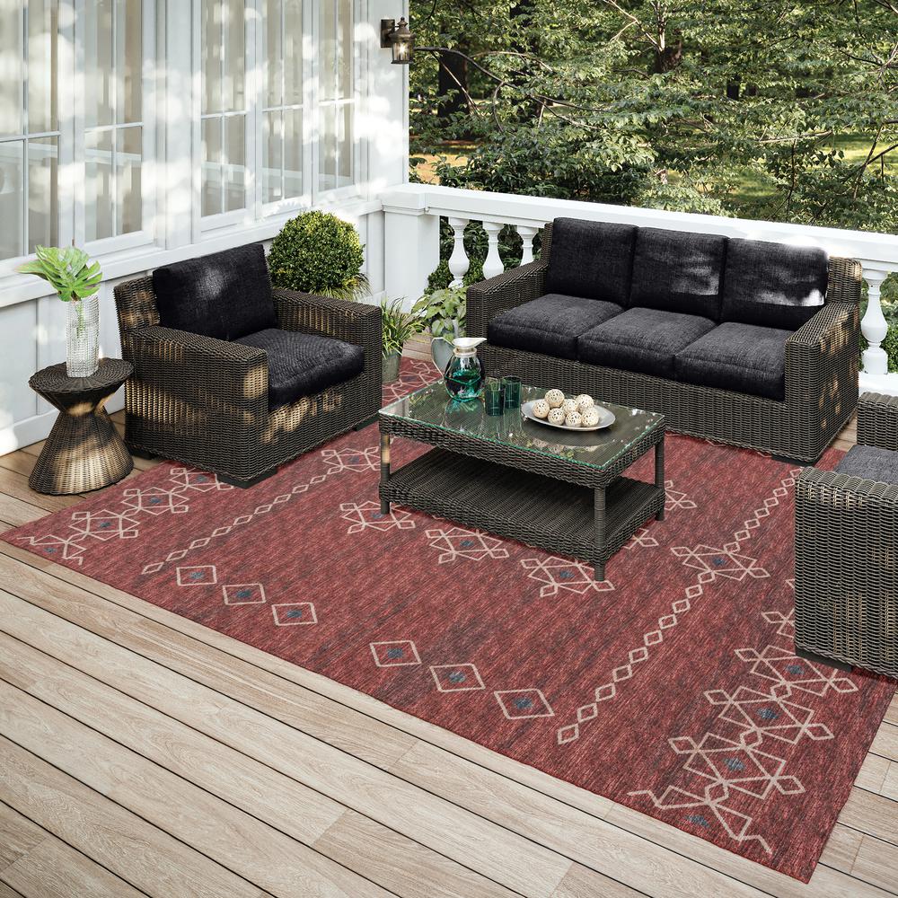 Yuma Canyon Transitional Southwest 8' x 10' Area Rug Canyon AYU33. Picture 1