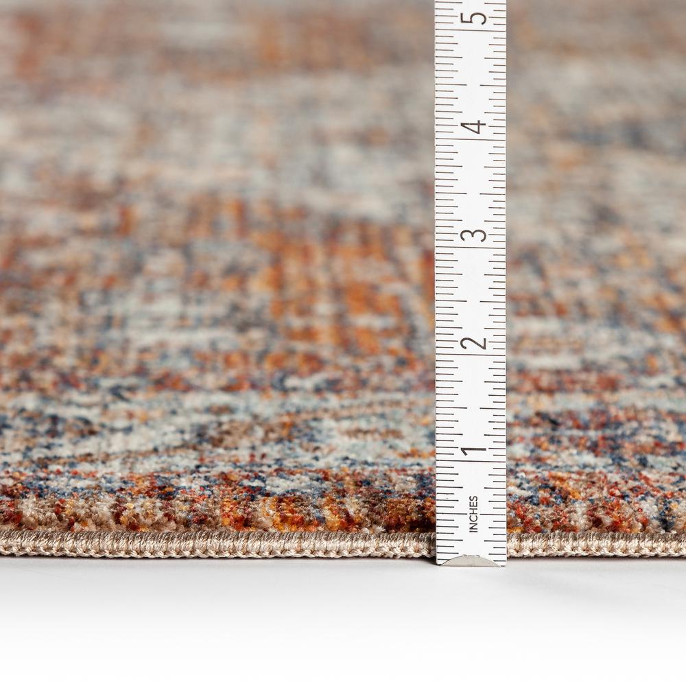 Bergama BE1 Paprika 7'10" x 10' Rug. Picture 3