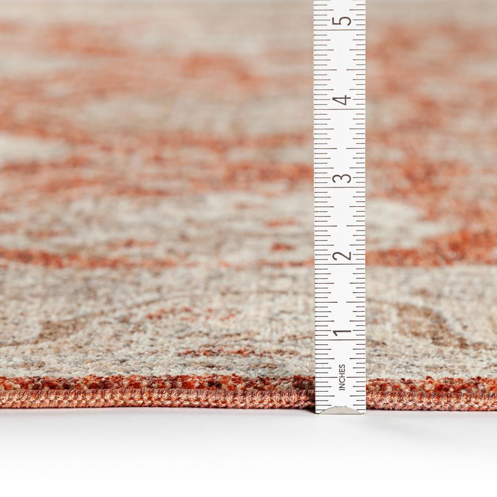 Bergama BE6 Paprika 7'10" x 10' Rug. Picture 3
