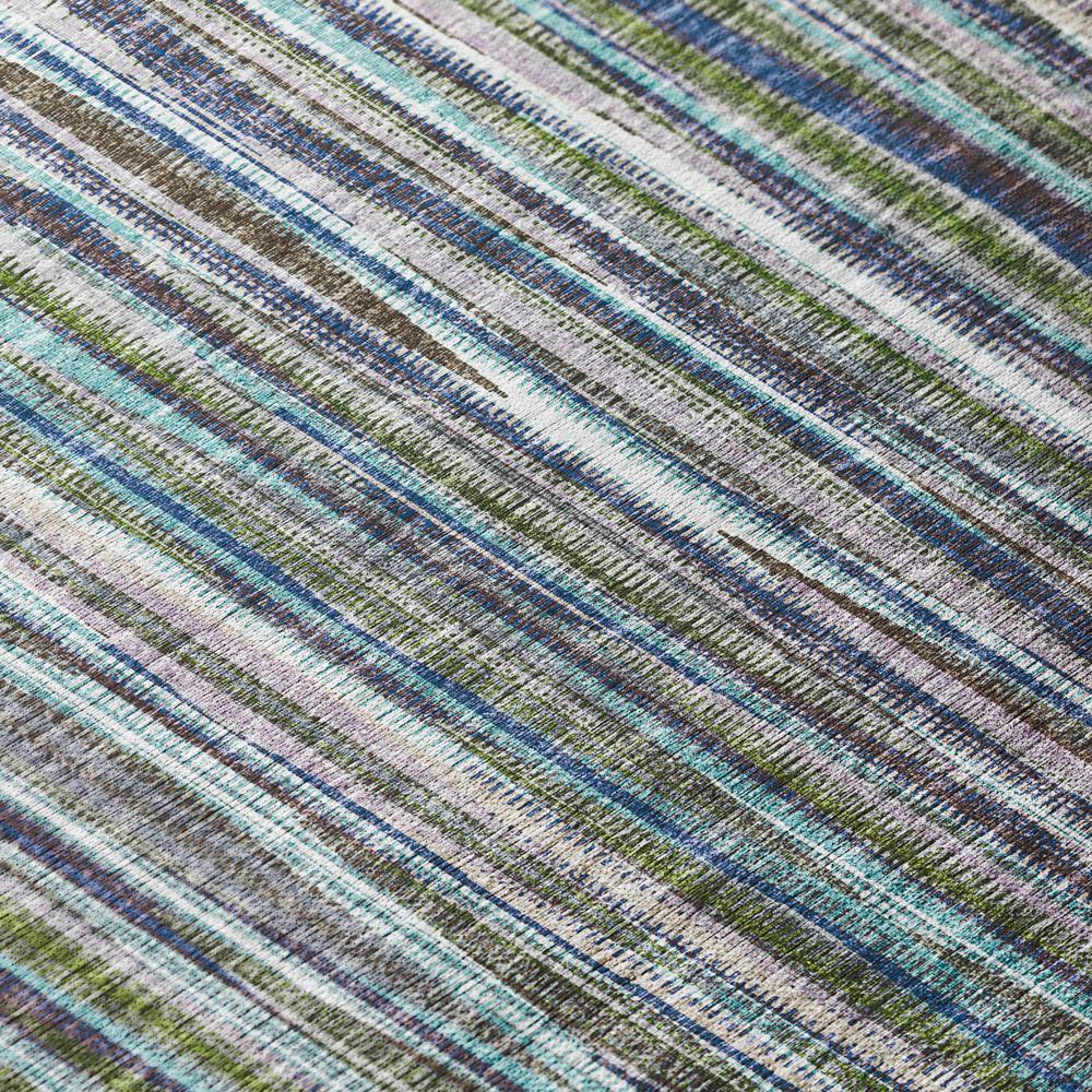 Waverly Plum Contemporary Striped 3' x 5' Area Rug Plum AWA31. Picture 5