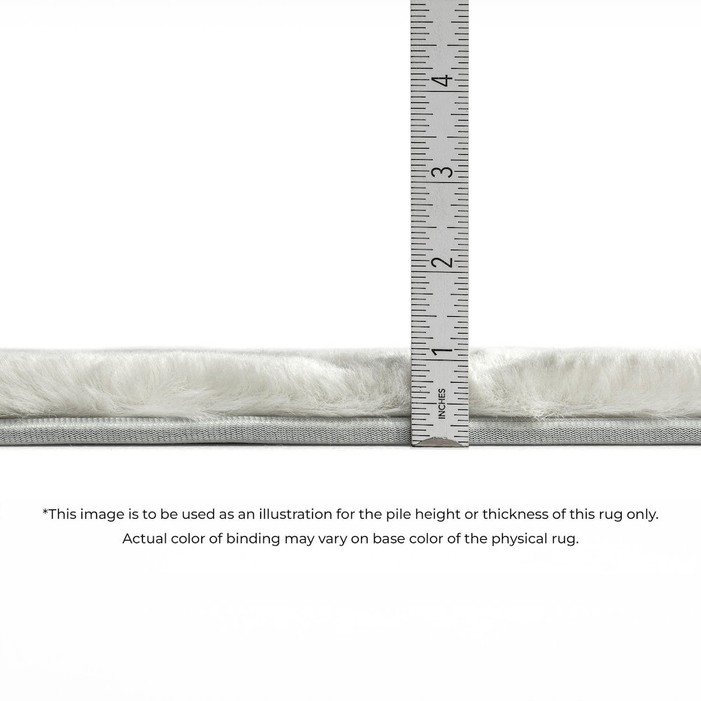 Luxury Washable Boca Blush 5' x 7'6" Rug. Picture 3