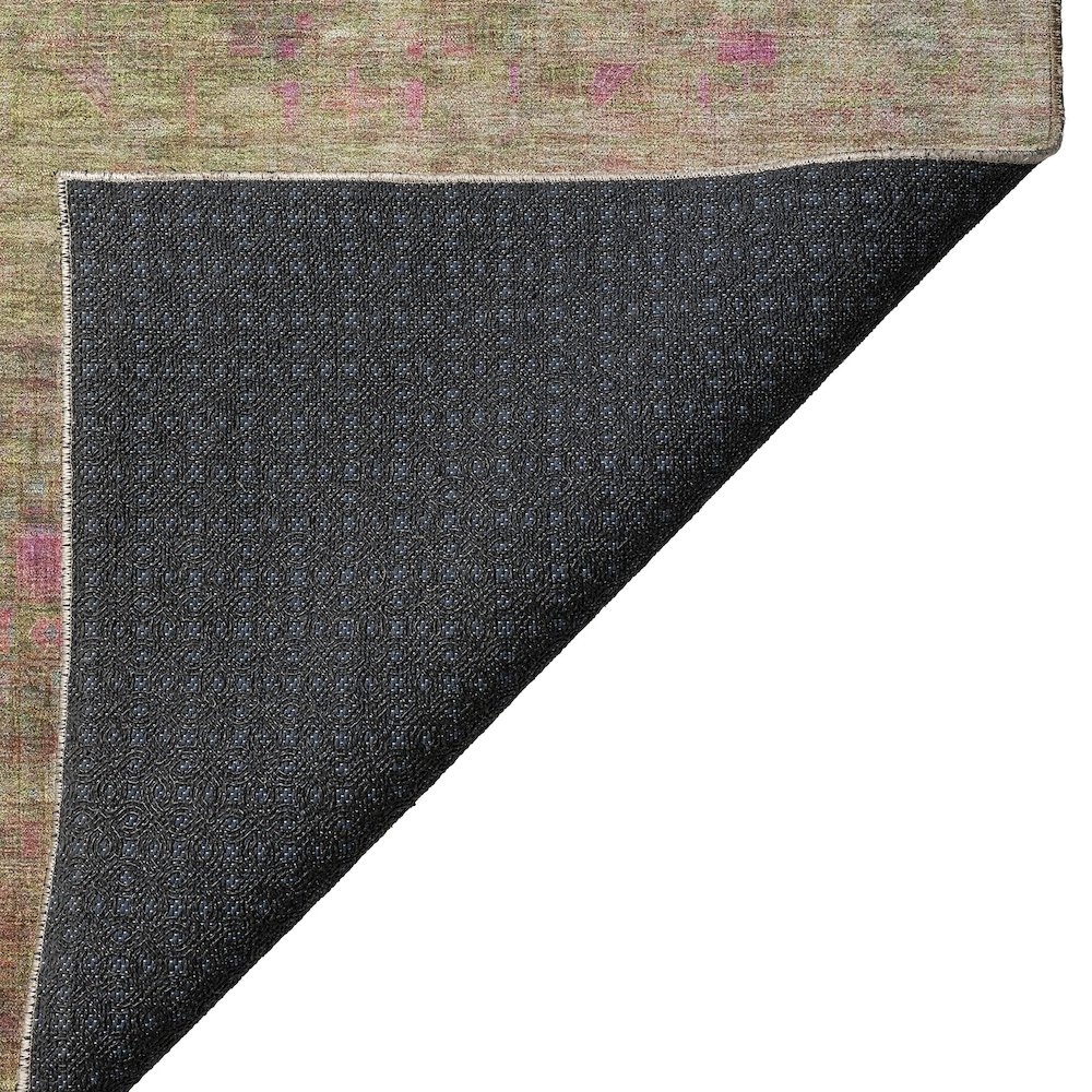 Luxury Washable Indoor/Outdoor Burano Cactus 5' x 7'6" Rug. Picture 4