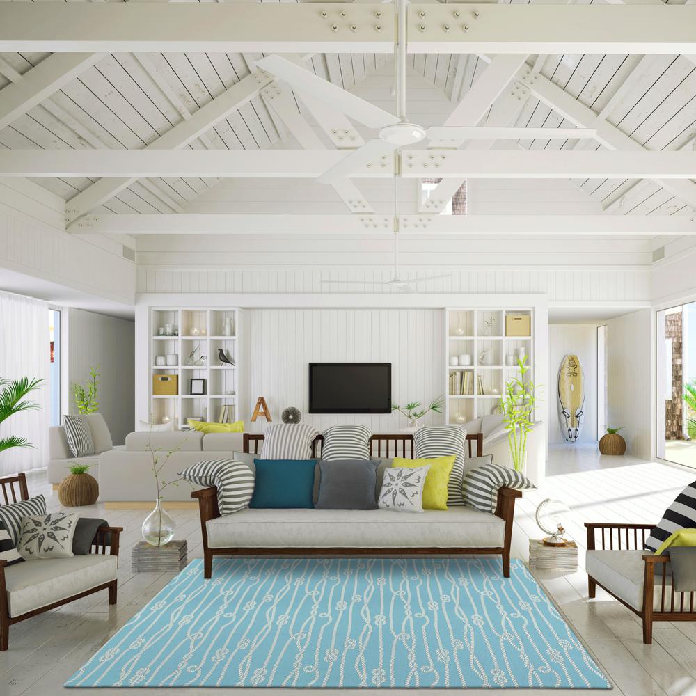 Indoor/Outdoor Harpswell AHP37 Shoreline Washable 9' x 12' Rug. Picture 2