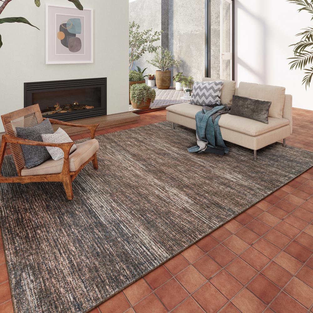 Ciara CR1 Chocolate 9' x 12' Rug. Picture 2