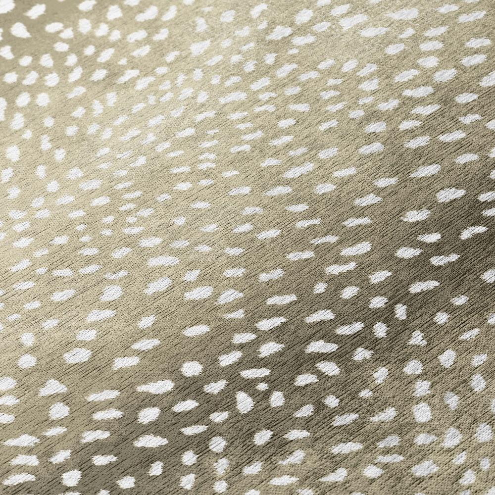Safari Fawn Animal Animal Print 3' x 5' Area Rug Fawn ASF33. Picture 5