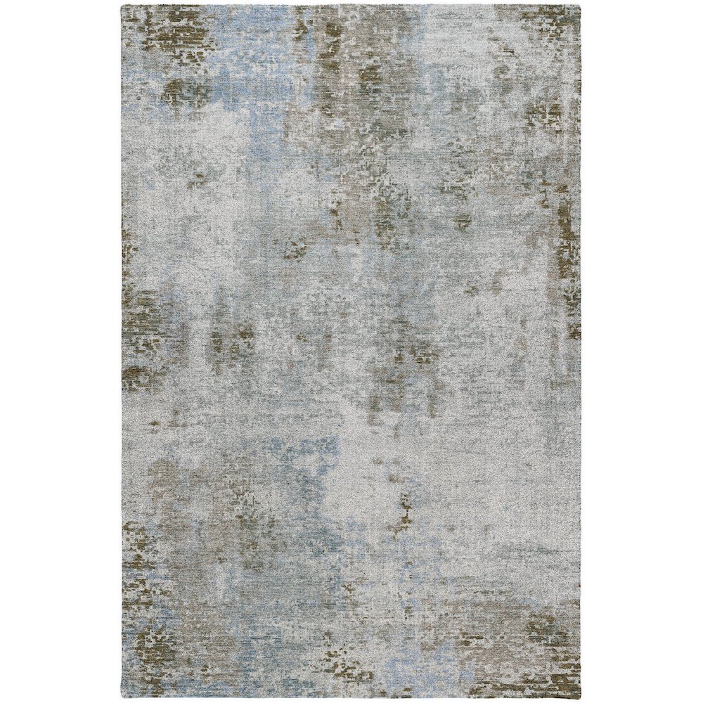Luxury Washable Indoor/Outdoor Kochi Mocha 9' x 12' Rug. Picture 1
