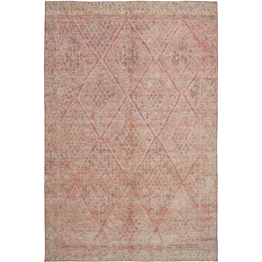 Indoor/Outdoor Karaj Pink 9' x 12' Rug. Picture 1