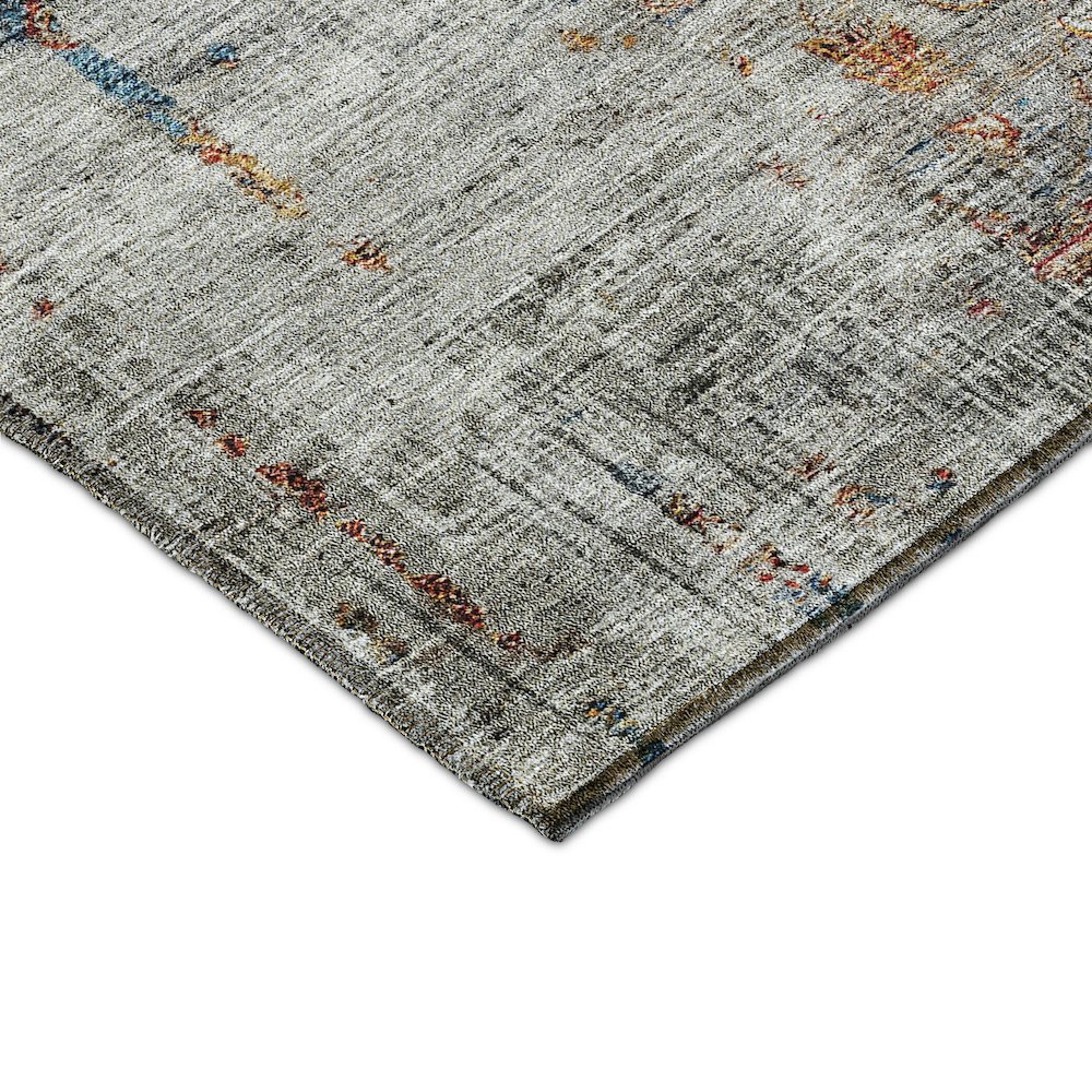 Indoor/Outdoor Karaj Copper 5' x 7'6" Rug. Picture 2