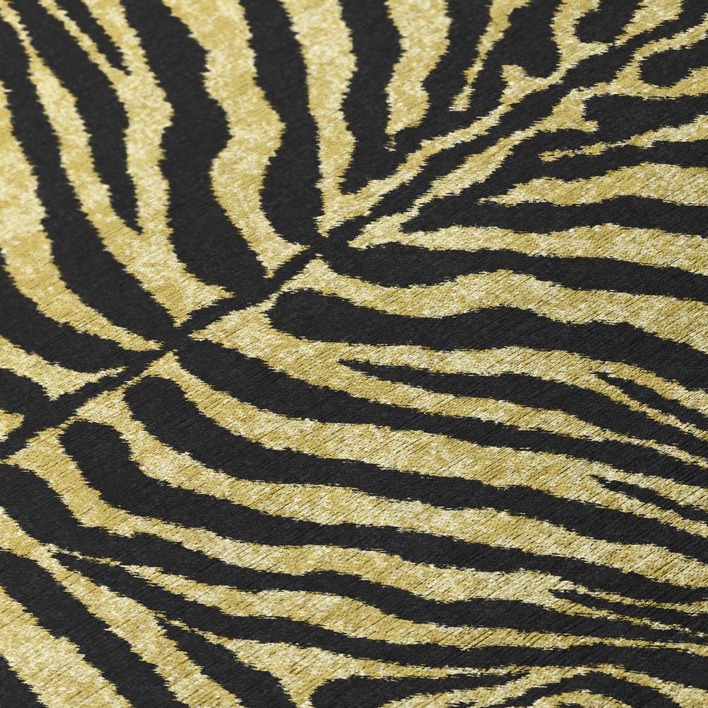 Safari Gilded Animal Animal Print 3' x 5' Area Rug Gilded ASF31. Picture 5