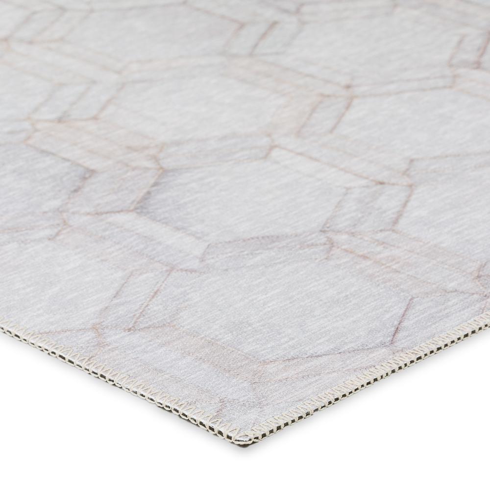 Laredo Ivory Animal Patchwork 3' x 5' Area Rug Ivory ALR31. Picture 3